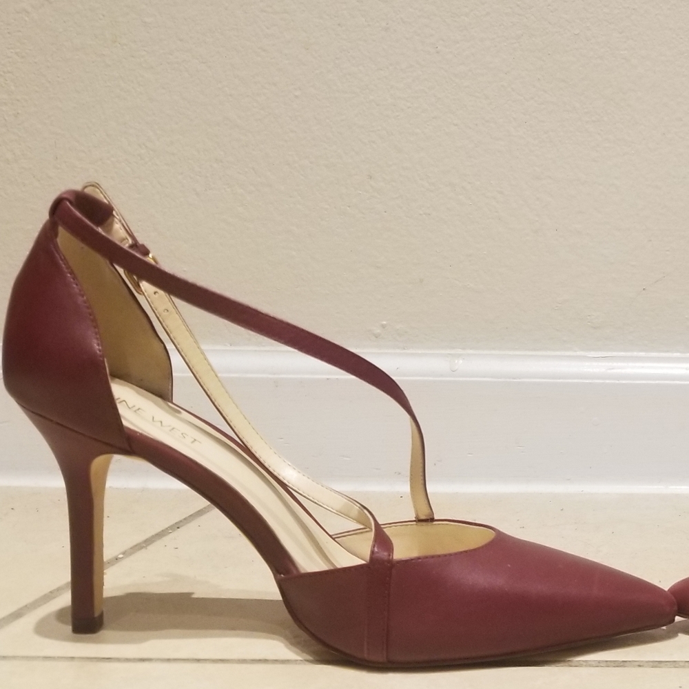 Nine West Red Stiletto Pumps